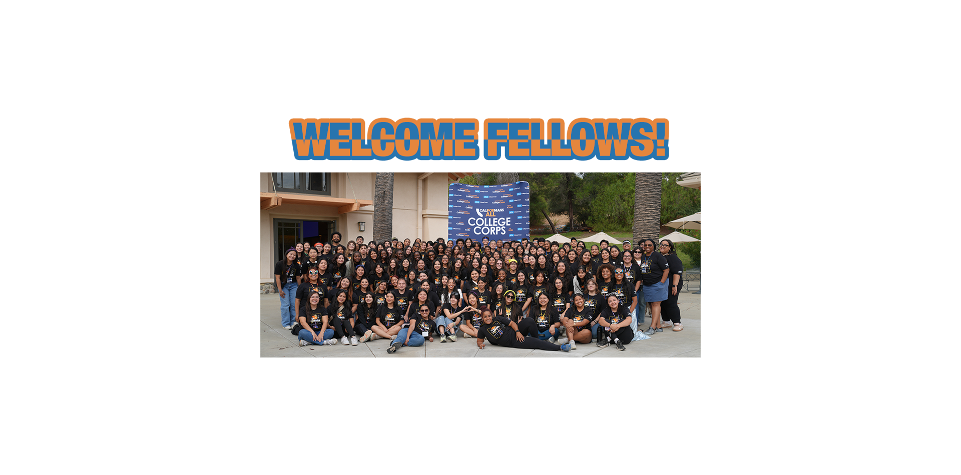 Welcome Fellows! Image of Cohort 4 Fellows and Staff at Fall Retreat,