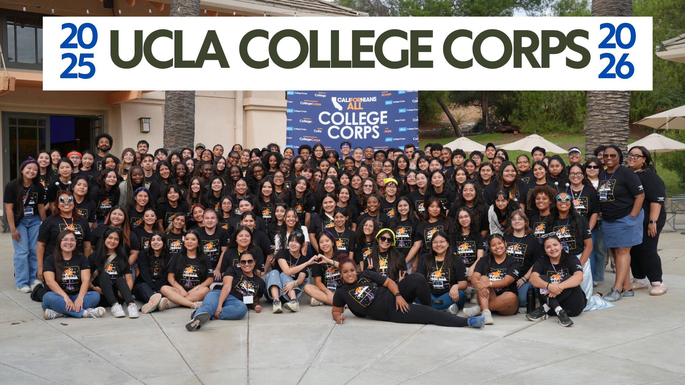 UCLA College Corps Banner