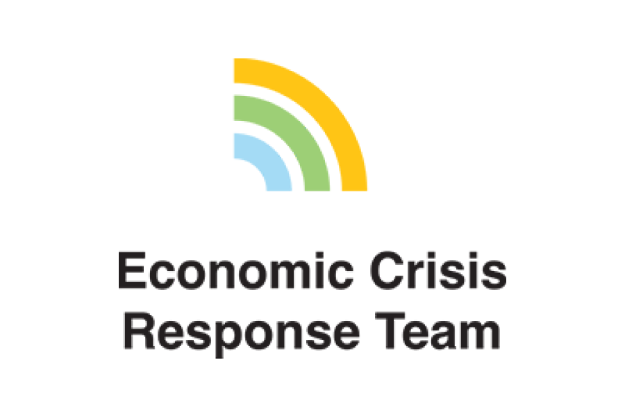 Economic Crisis Response Team logo.