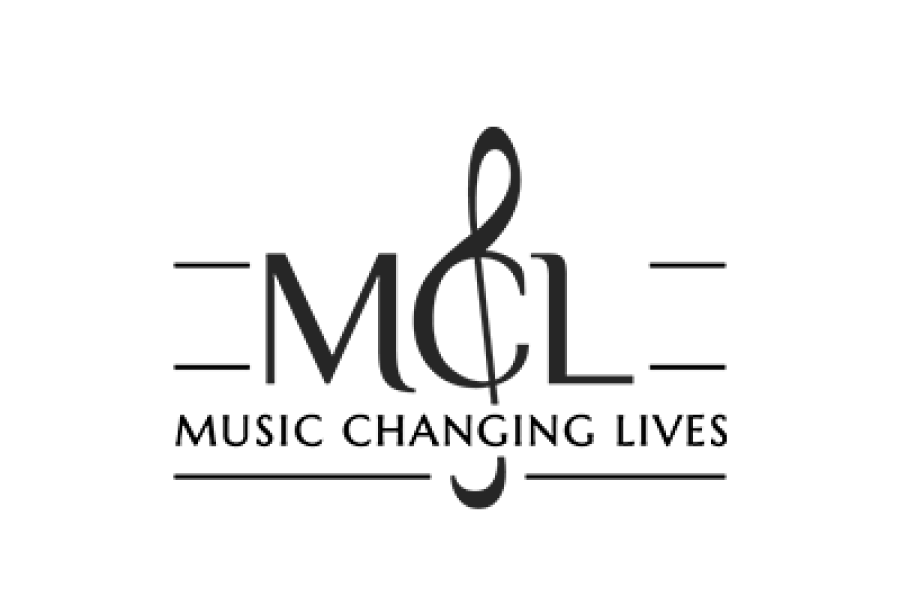 Music Changing Lives logo.