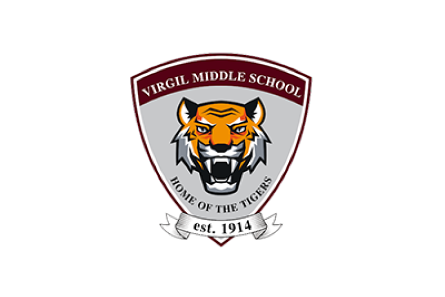 Virgil Middle School logo.