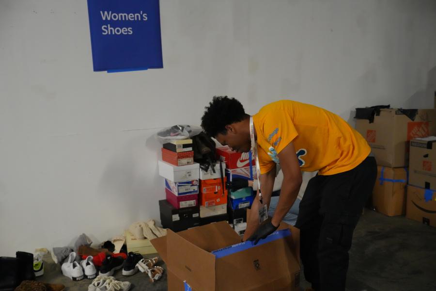 Michael Atkins, Fire Relief Care Packages